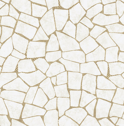 product image of Skin Effect Wallpaper in Off-White & Gold 51