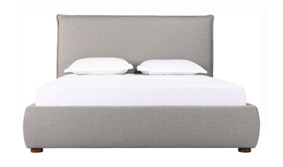 product image for luzon queen bed light grey by bd la mhc rn 1129 40 25 21