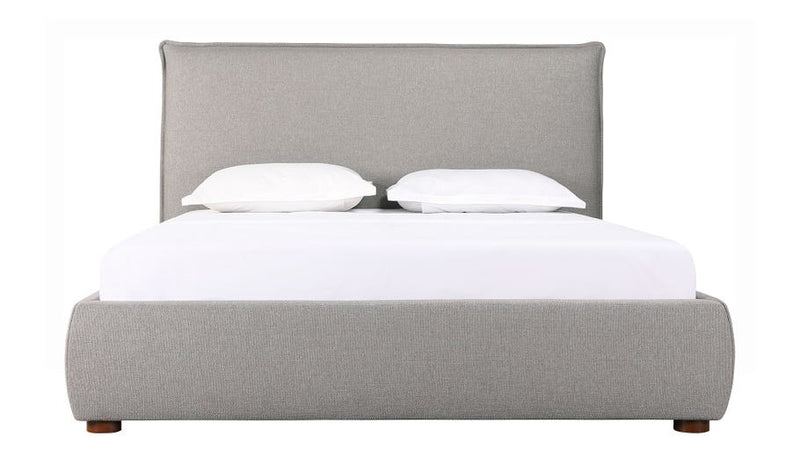 media image for luzon king bed light grey by bd la mhc rn 1130 40 25 282