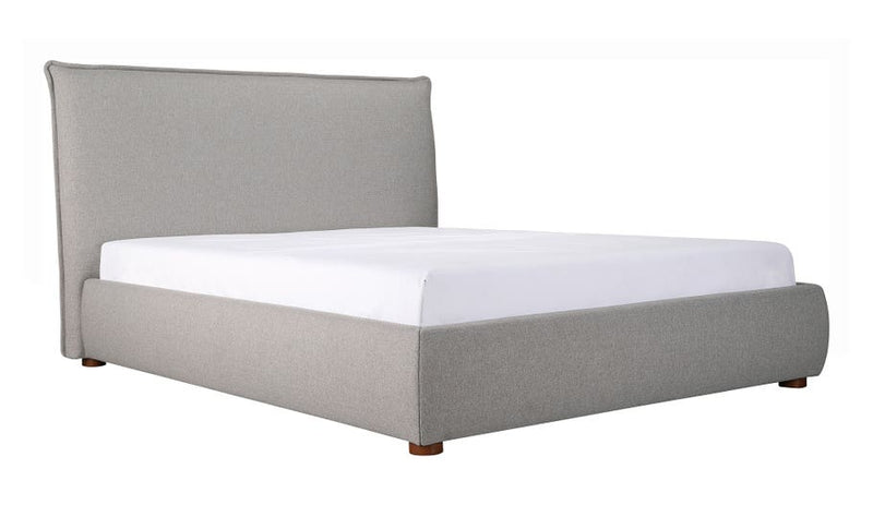 media image for luzon king bed light grey by bd la mhc rn 1130 40 28 273