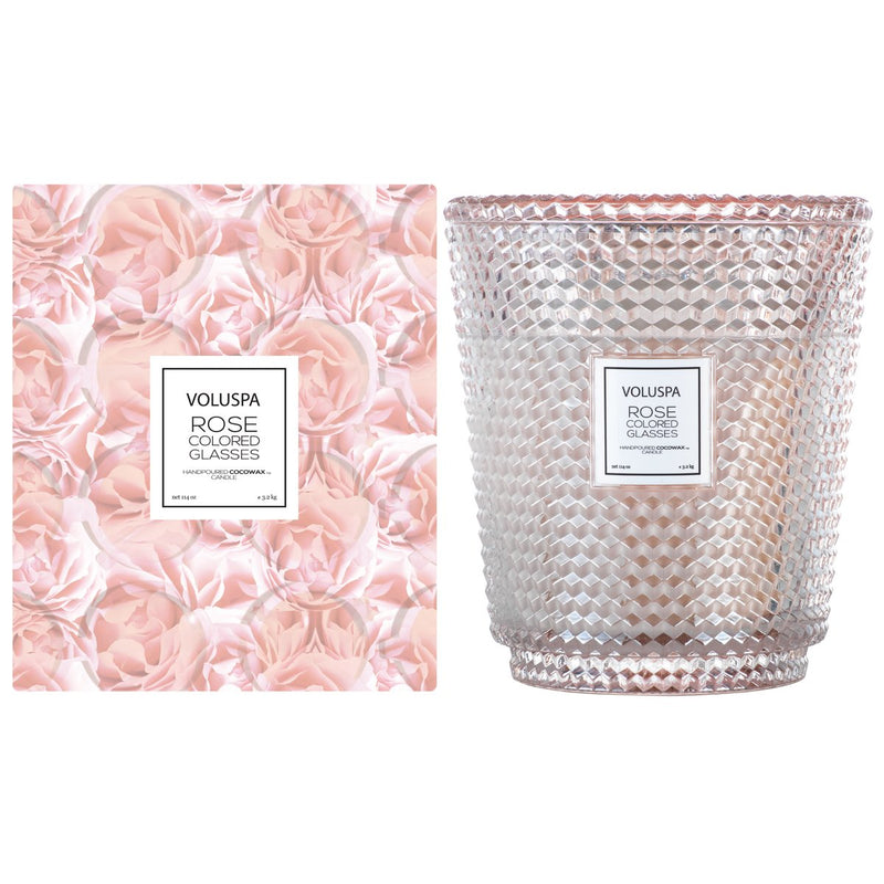 media image for Rose Colored Glasses 5 Wick Hearth Candle 268