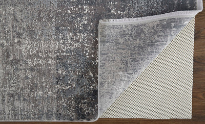 product image for Lindstra Abstract Silver Gray/Black Rug 5 2