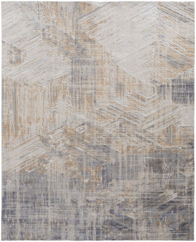 product image of Corben Abstract Ivory Birch/Silver Gray/Tan Rug 1 53