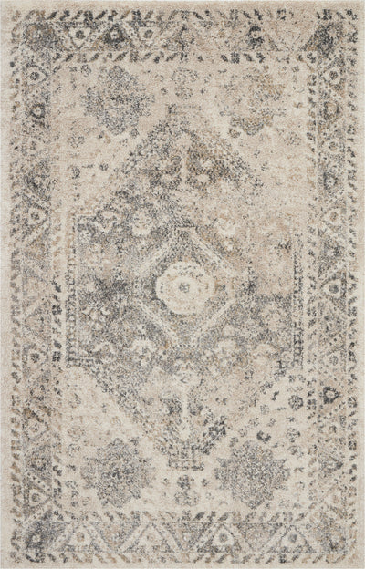 product image of fusion cream grey rug by nourison 99446317100 redo 1 546
