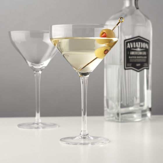 media image for angled martini glasses 3 212