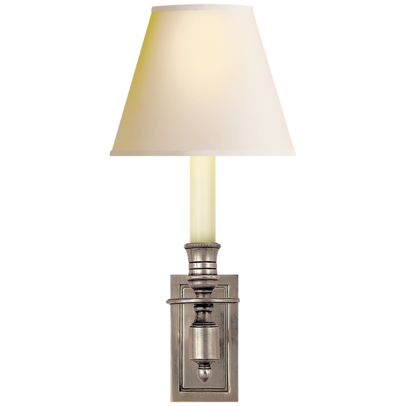 media image for French Single Library Sconce 3 284