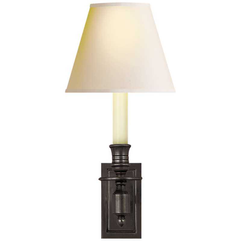 media image for French Single Library Sconce 7 251