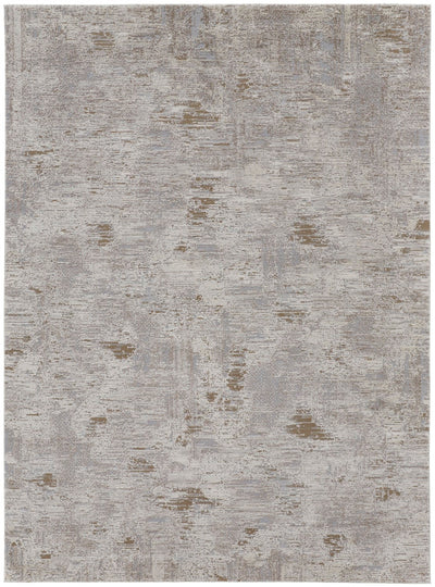 product image for Kayden Abstract Ivory/Gray Rug 1 91