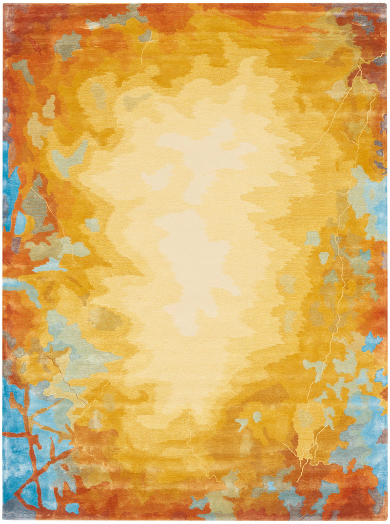 media image for prismatic handmade gold multicolor rug by nourison 99446892027 redo 1 20