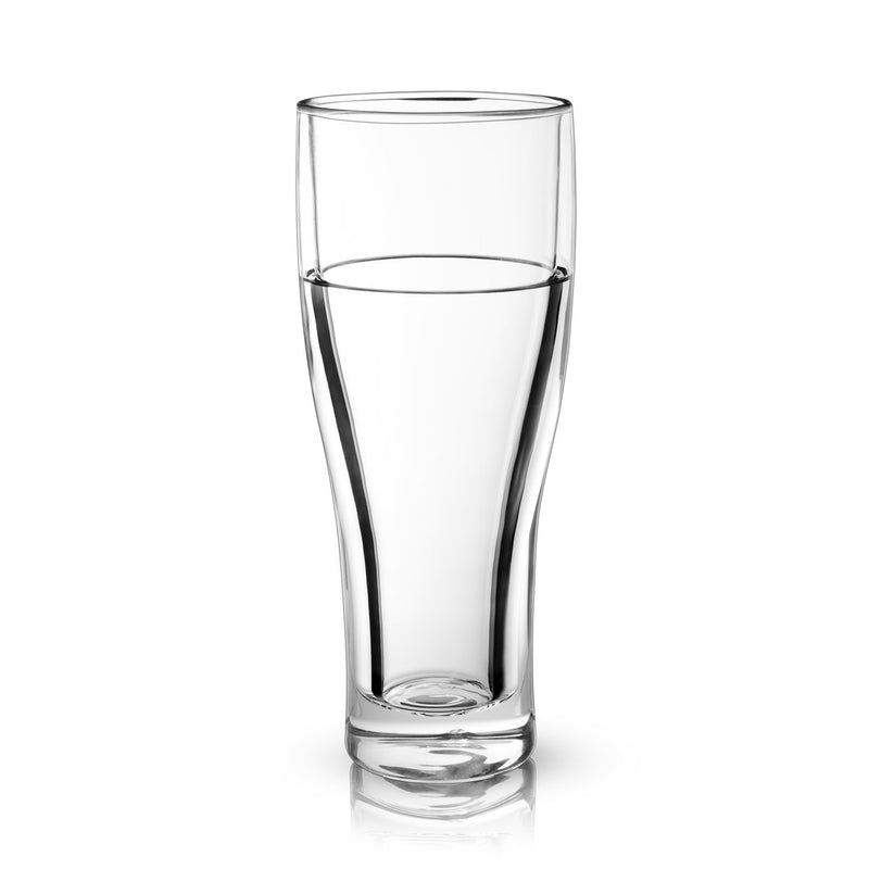 media image for glacier double walled chilling beer glass 1 29