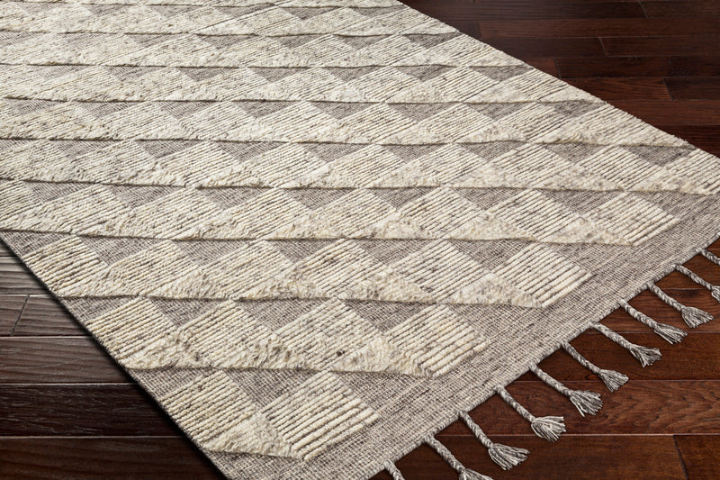 media image for Sahara SAH-2300 Hand Knotted Rug in Ivory & Taupe 242