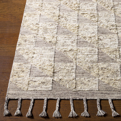 product image for Sahara SAH-2300 Hand Knotted Rug in Ivory & Taupe 41