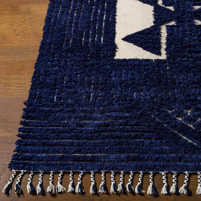 product image for Sahara SAH-2303 Hand Knotted Rug in Navy & Cream 70