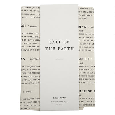 product image for salt of the earth tea towel design by sir madam 2 42