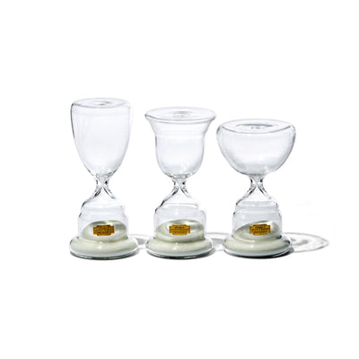 product image for trophy shaped sandglass white no 2 design by puebco 3 24