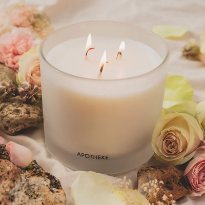 product image for santal rock rose 3 wick candle 2 38