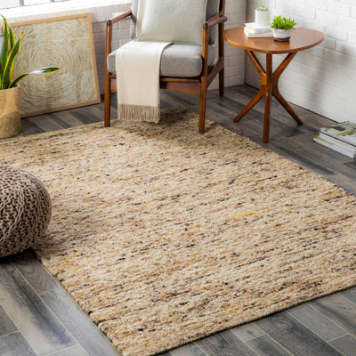 product image for Sawyer Wool Brown Rug Roomscene Image 92