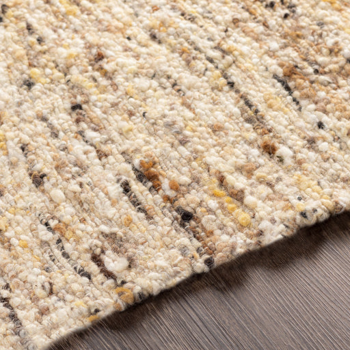 media image for Sawyer Wool Brown Rug Texture Image 234