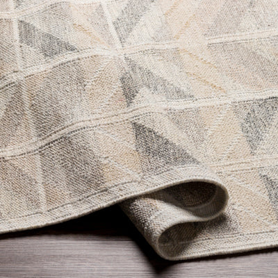 product image for Scandi Viscose Charcoal Rug Fold Image 93