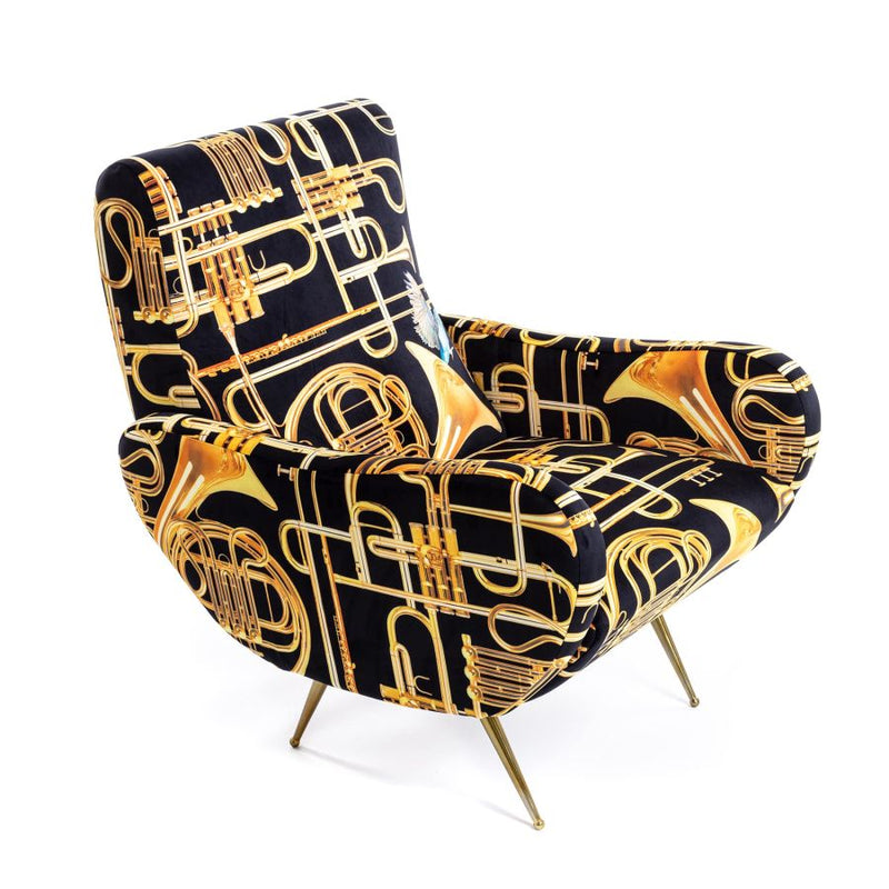 media image for Padded Armchair 10 214