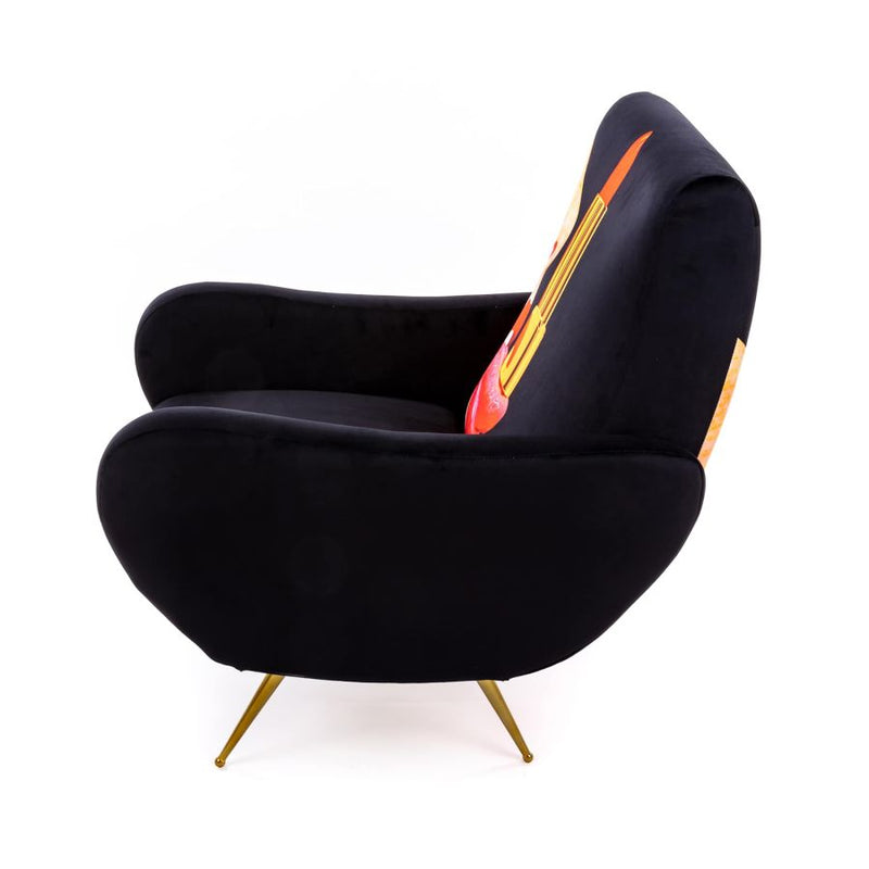 media image for Padded Armchair 39 273