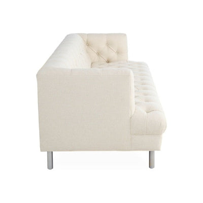 product image for Baxter Serpette Ivory T-Arm Sofa 58