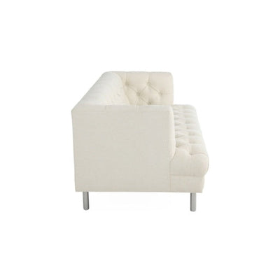 product image for Baxter Serpette Ivory T-Arm Sofa 91