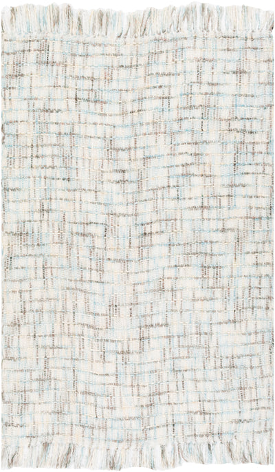 product image for Saugatuck SGK-1000 Hand Woven Throw in Ivory 73