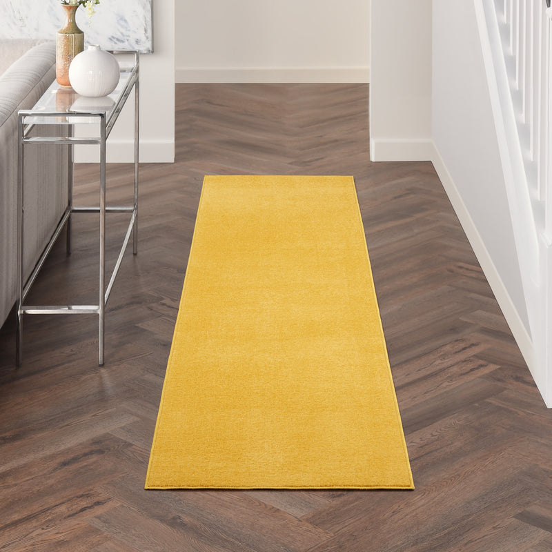 media image for nourison essentials yellow rug by nourison 99446825490 redo 5 233