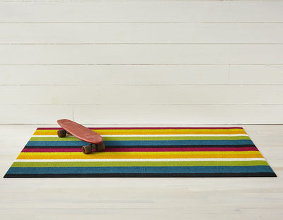 product image for bold stripe shag mat by chilewich 200126 002 2 15