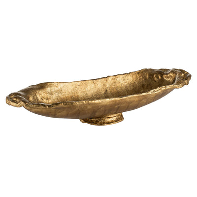 product image of forshey golf leaf decorative bowl by lucas mckearn si1155 1 536
