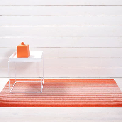 product image for domino stripe shag mat by chilewich 200822 003 6 80