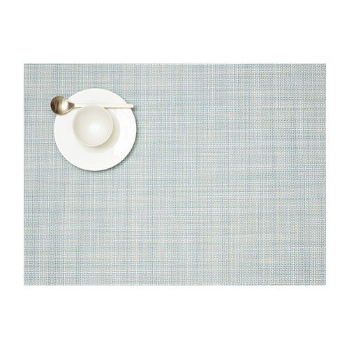 media image for mini basketweave placemat by chilewich 100132 002 18 215