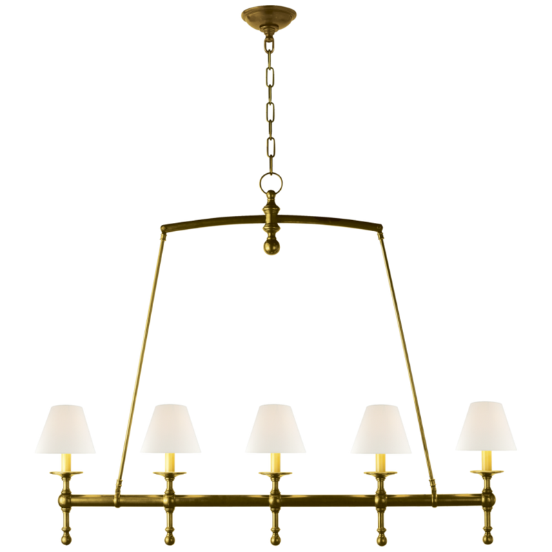 media image for Classic Linear Chandelier 5 245