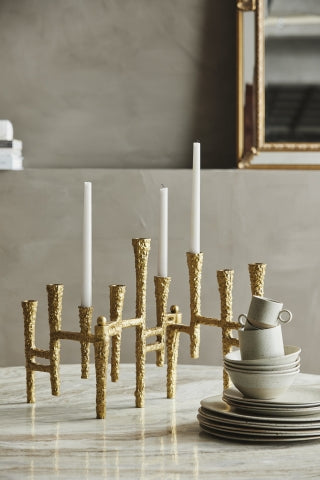 product image for vaila candle holder in gold 3 90
