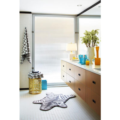 product image for zebra bath mat navy 4 26