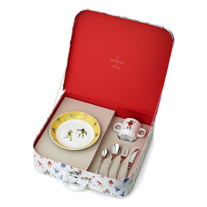 media image for Friends of Wednesday Suitcase & Cereal Set by Degrenne Paris 250