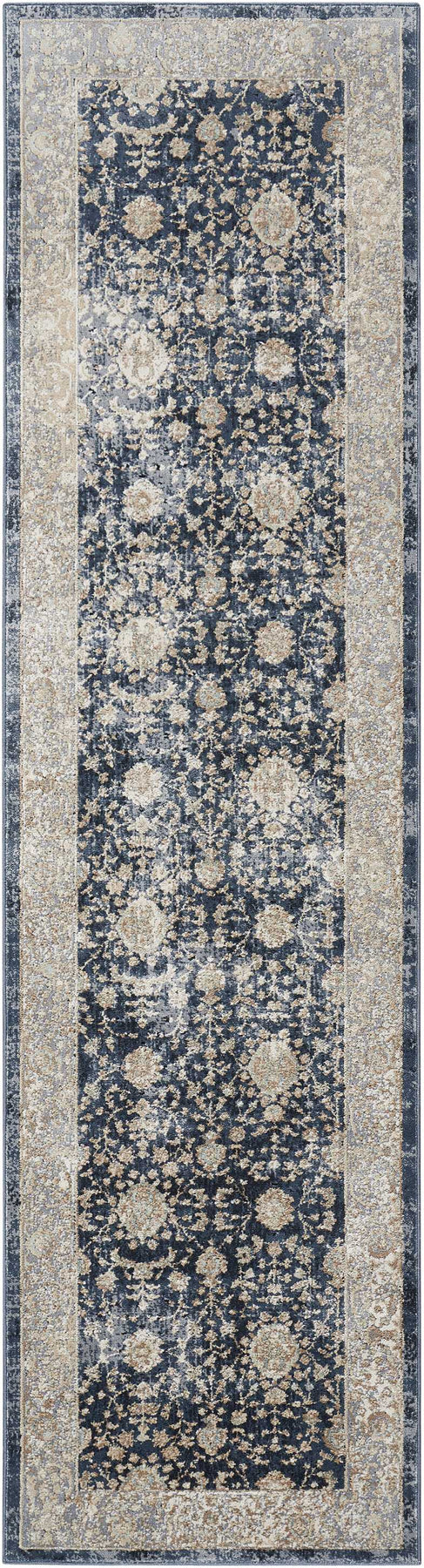 Shop Malta Navy Rug | Burke Decor
