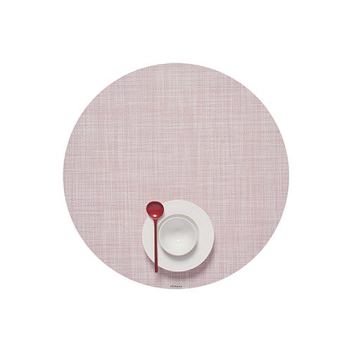 media image for mini basketweave round placemat by chilewich 100408 002 2 251
