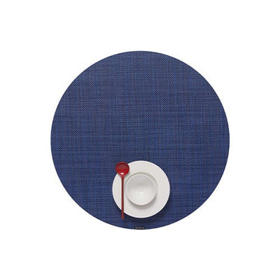 product image for mini basketweave round placemat by chilewich 100408 002 11 0