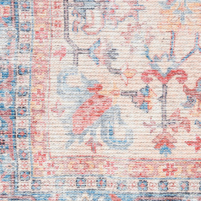 product image for Nicole Curtis Machine Washable Series Blue Multi Vintage Rug By Nicole Curtis Nsn 099446164667 5 88