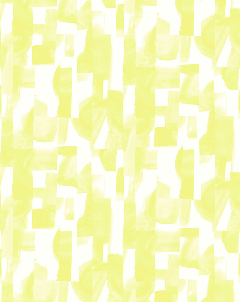 media image for Agolise Wallpaper in Electric Sunshine on White 216