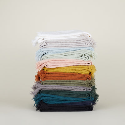 product image for Simple Linen Throw in Various Colors 18
