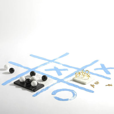 product image for brass tic tac toe set 4 56