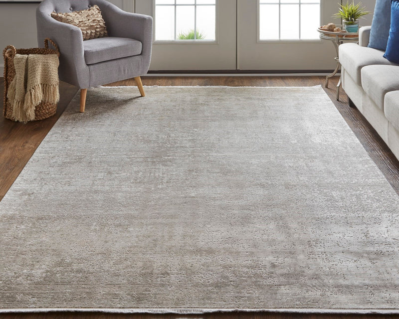 media image for Lindstra Abstract Taupe/Gray/Tan Rug 6 281