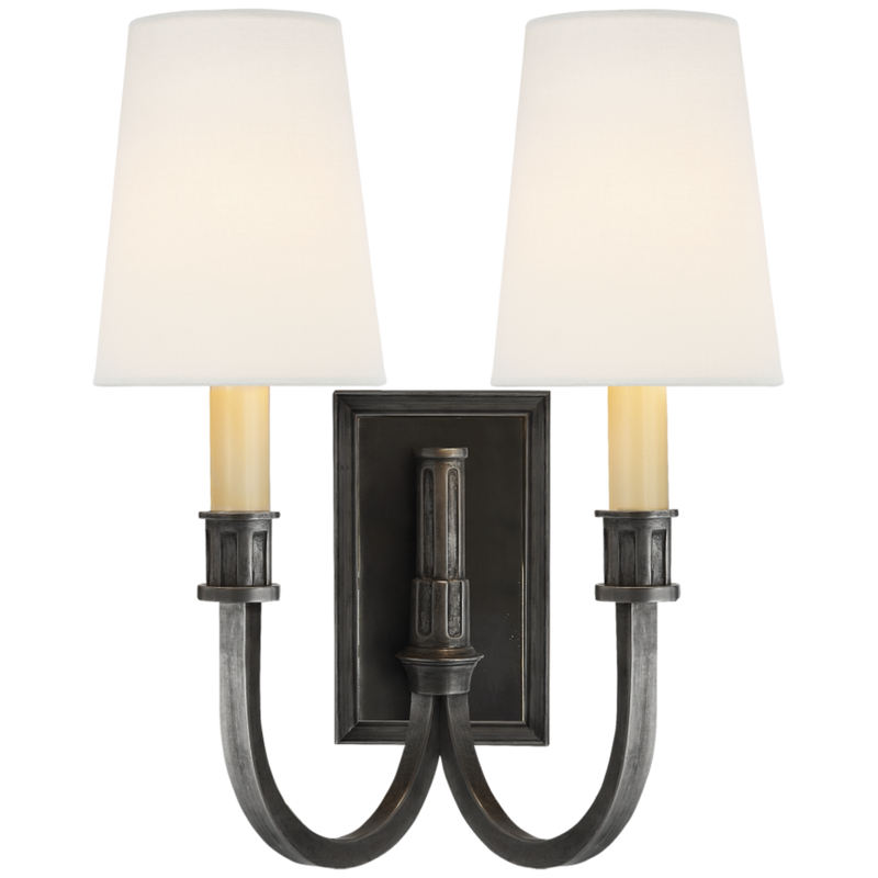 media image for Modern Library Double Sconce 1 293