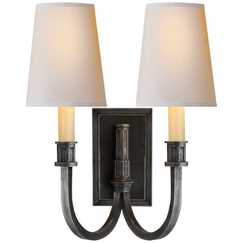 media image for Modern Library Double Sconce 2 255