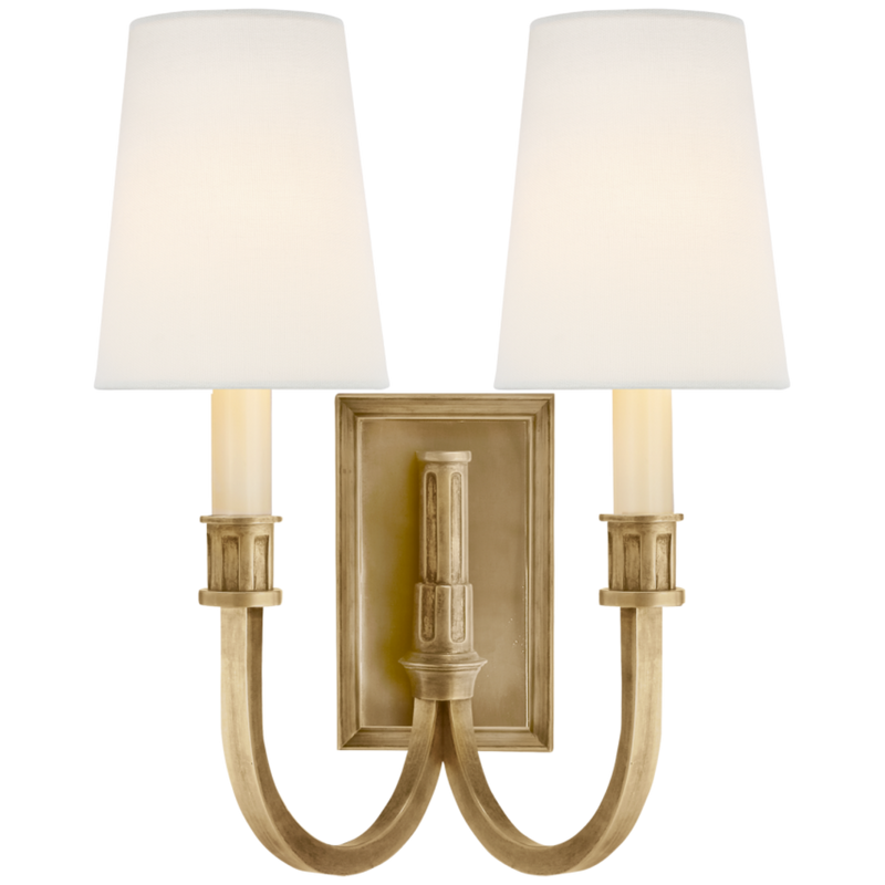 media image for Modern Library Double Sconce 3 263