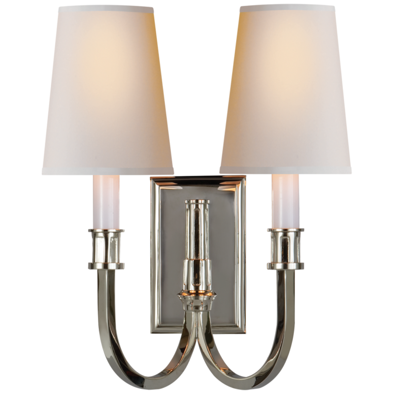 media image for Modern Library Double Sconce 6 217