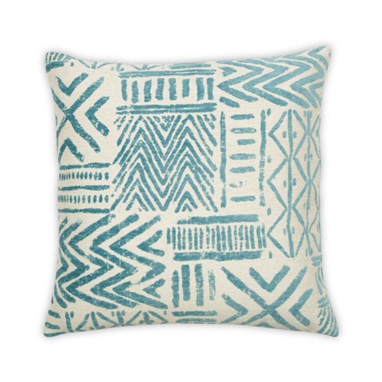 media image for Toltec Pillow in Various Colors by Moss Studio 239